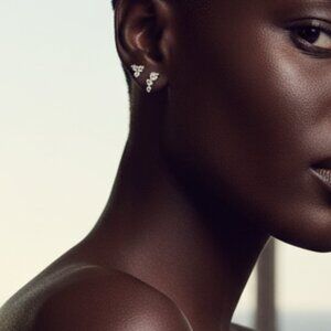 Priscilla Mini Star Map Stud Earrings